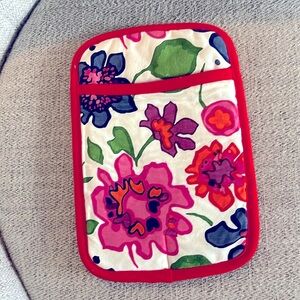 Kate Spade New York All in good taste Festive Floral pot holder multi color NEW